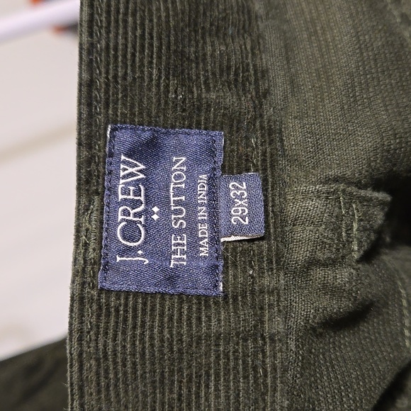 J Crew mens green corduroy pants 29x32 - Picture 4 of 4